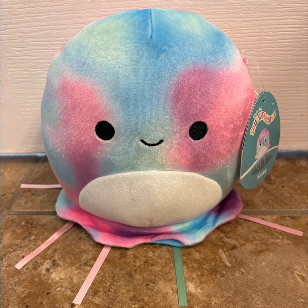 NWT Squishmallows Krisa the Tye Dye Jellyfish 🪼